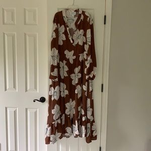 Maxi dress from Anthropologie